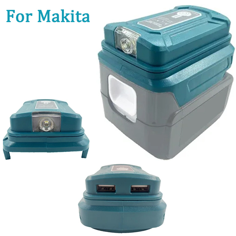Outdoor Usb Power Adapter - Battery Adapter LED Working Light for