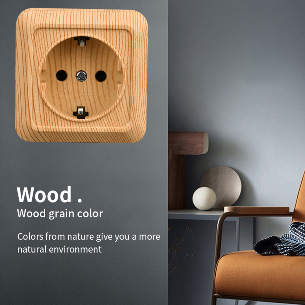 WESA Wood Wall Surface Socket  - Outdoor Power Plus review and price