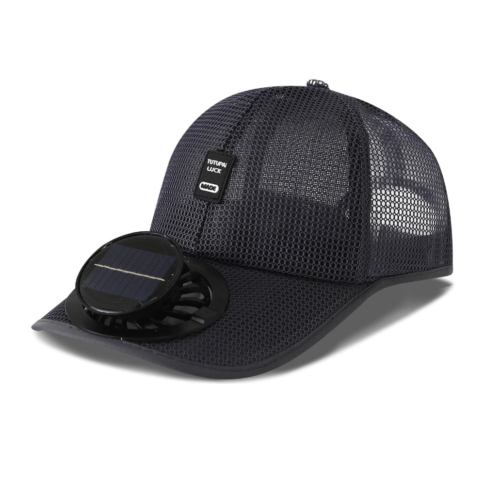Unisex Solar Powered Fan Cap F - Outdoor Powersports review and price