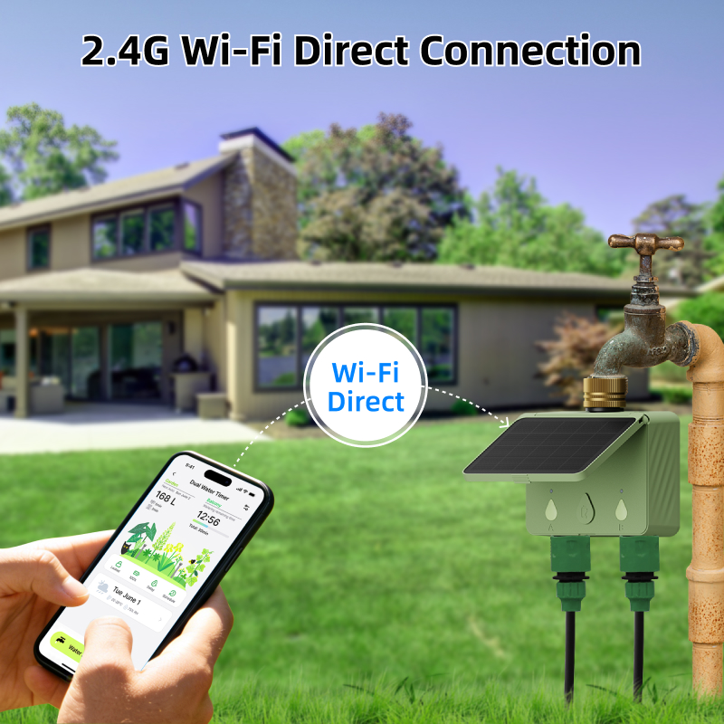 WiFi 2-Zone Automatic Sprinkle - Power Zone Outdoor Timer review and price