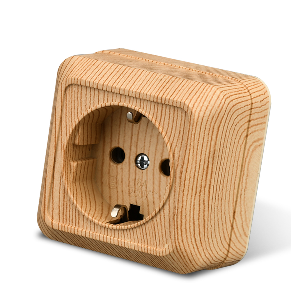 WESA Wooden Wall Surface Socke - Outdoor Power Plus review and price