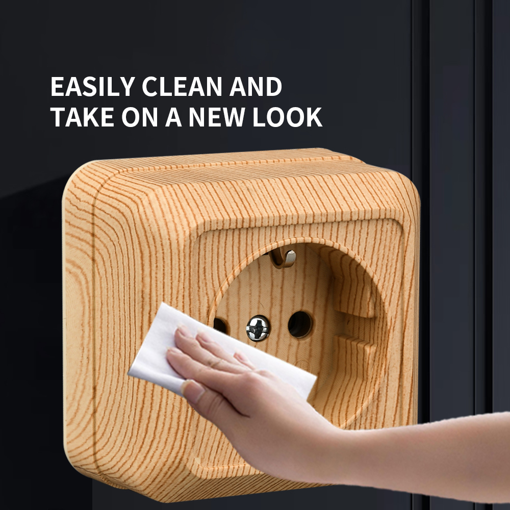 WESA Wooden Wall Surface Socke - Outdoor Power Plus review and price