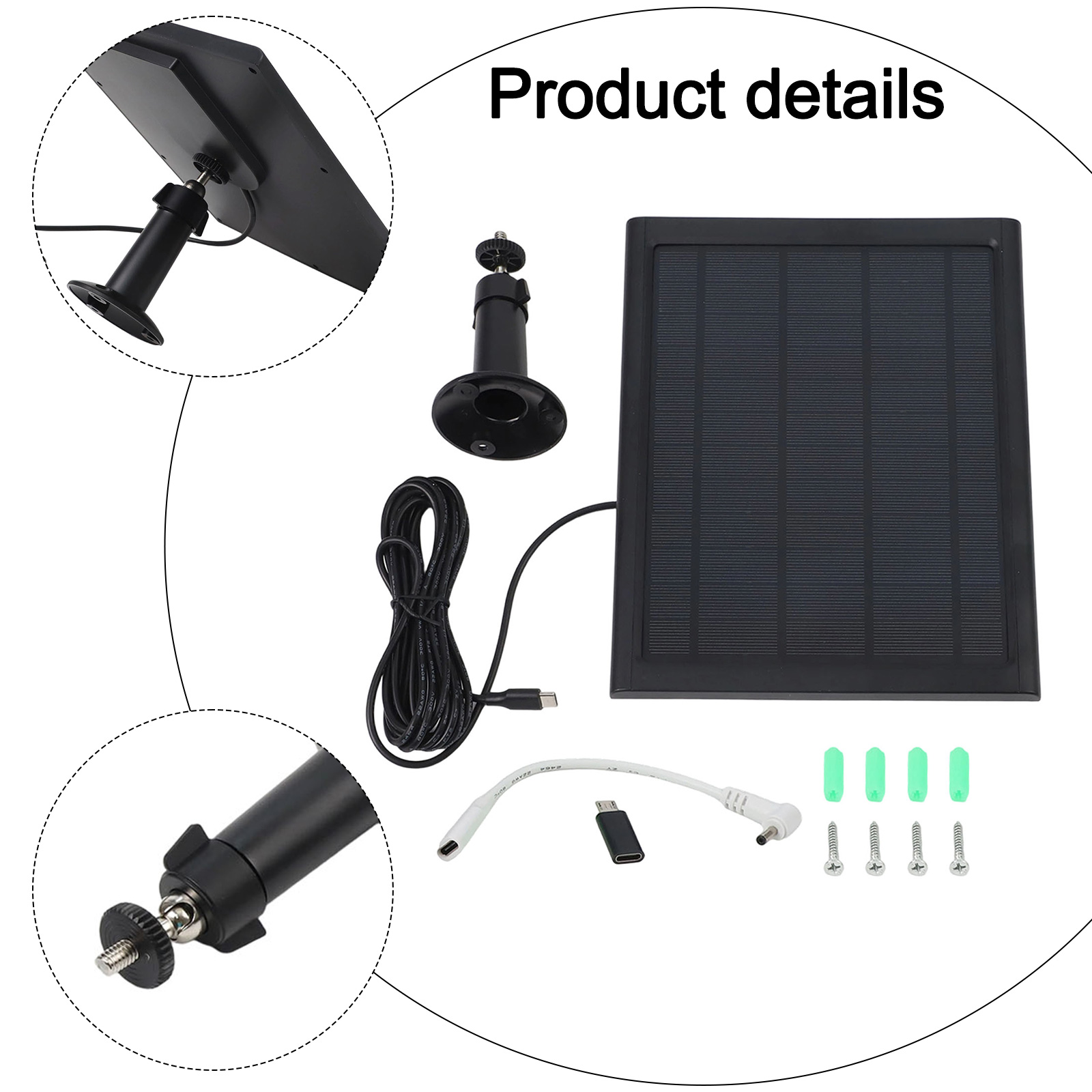 For Ring Devices Solar Charger - Outdoor Usb Power Adapter review and price