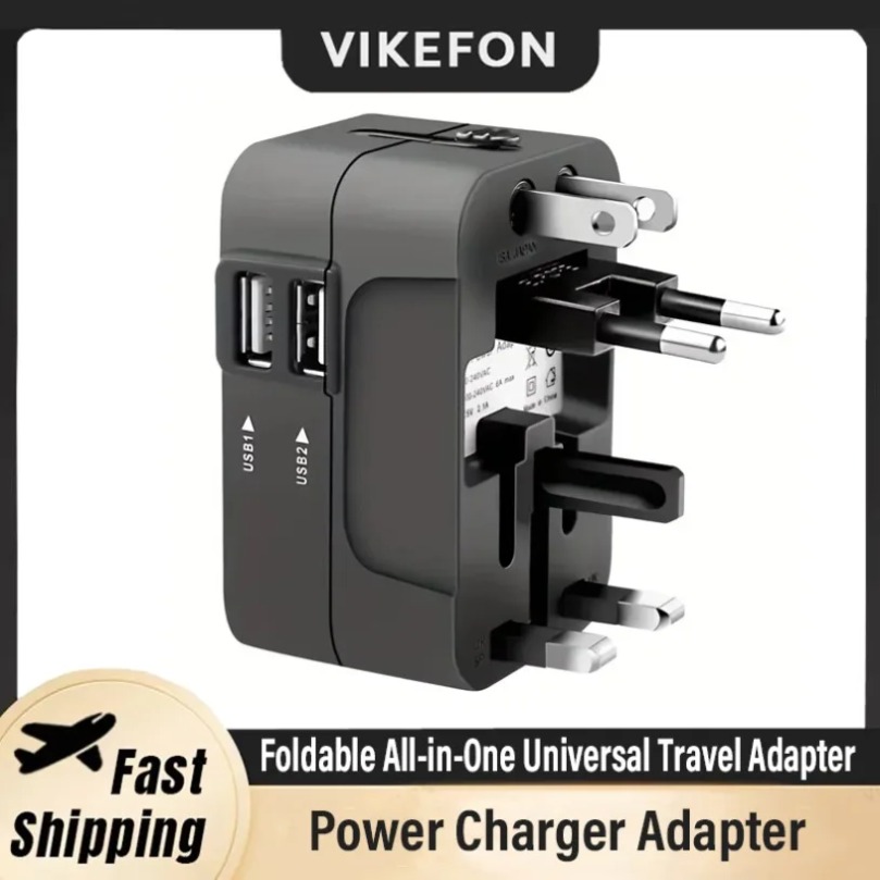Foldable Universal Travel Powe - Outdoor Usb Power Adapter review and price
