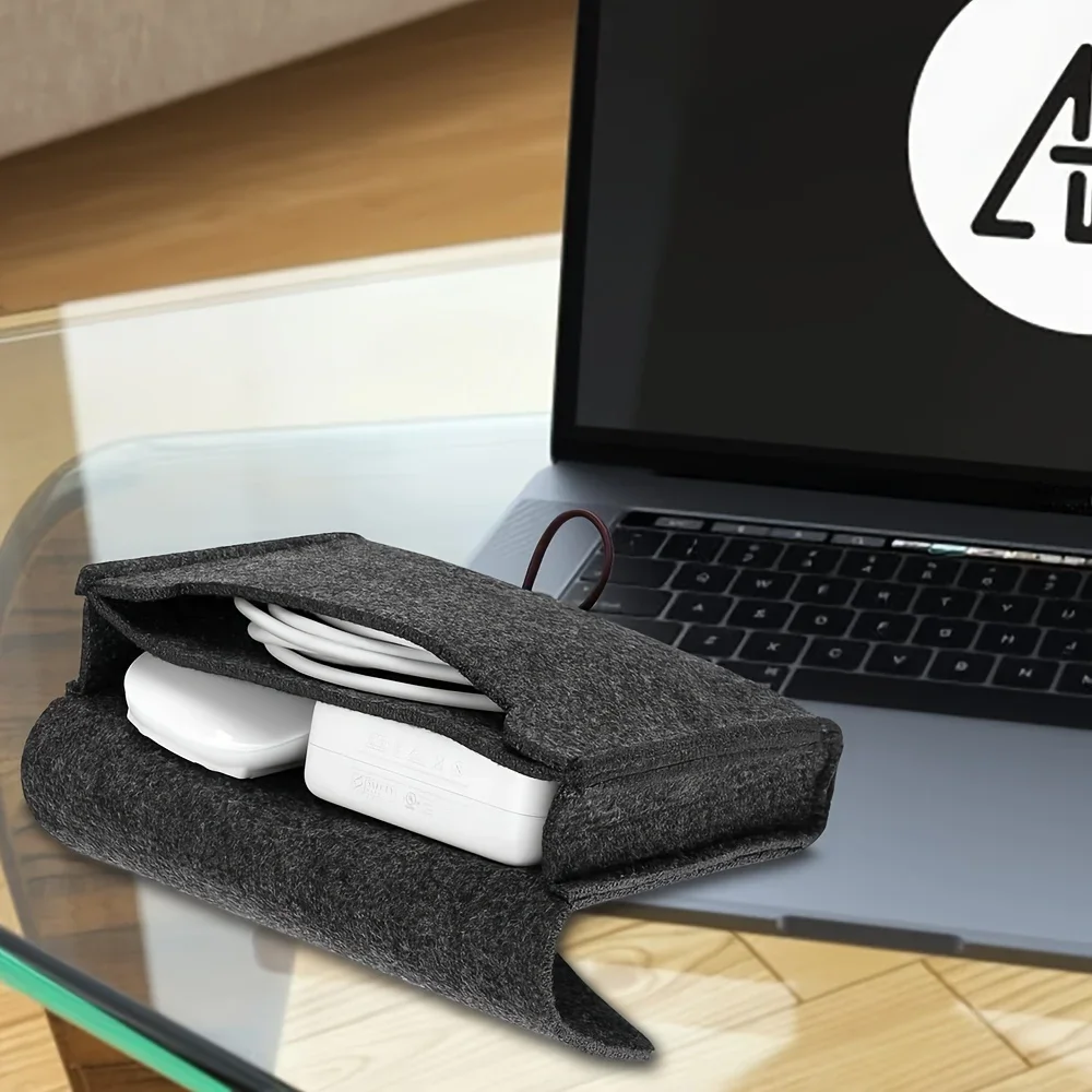 Portable Felt Cable Organizer  - Outdoor Usb Power Adapter review and price