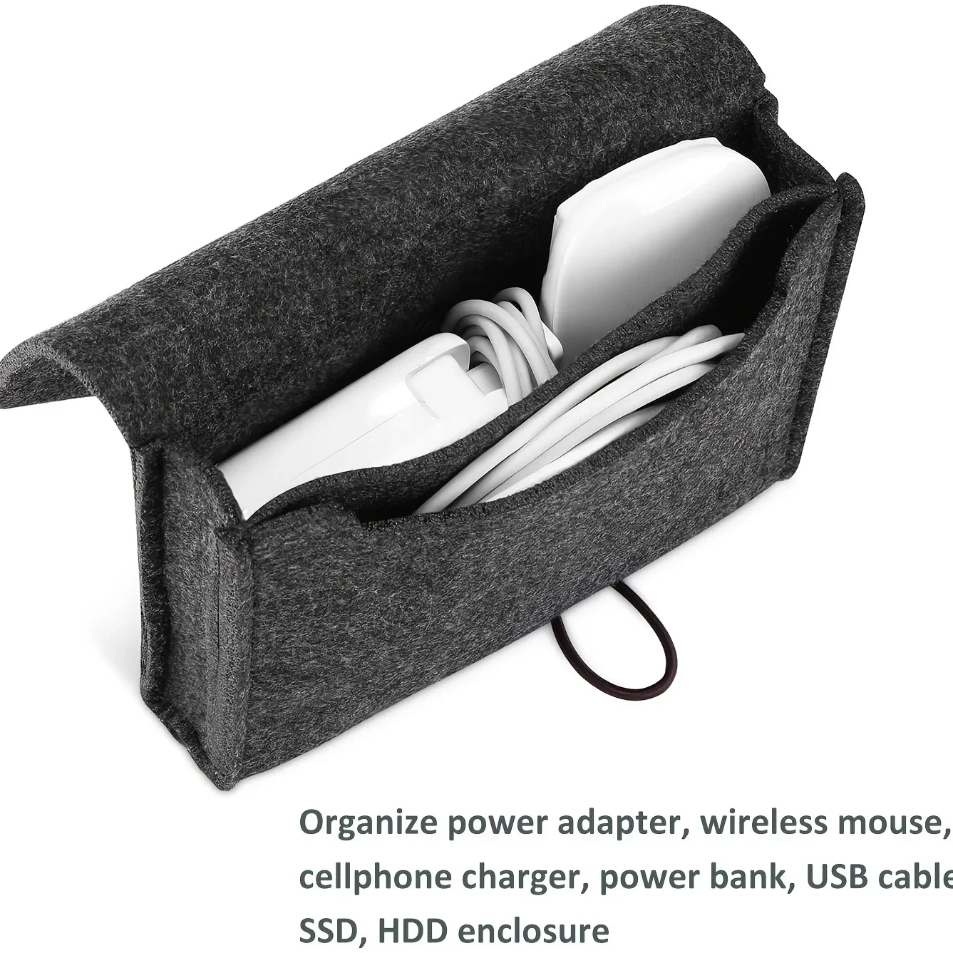 Portable Felt Cable Organizer  - Outdoor Usb Power Adapter review and price