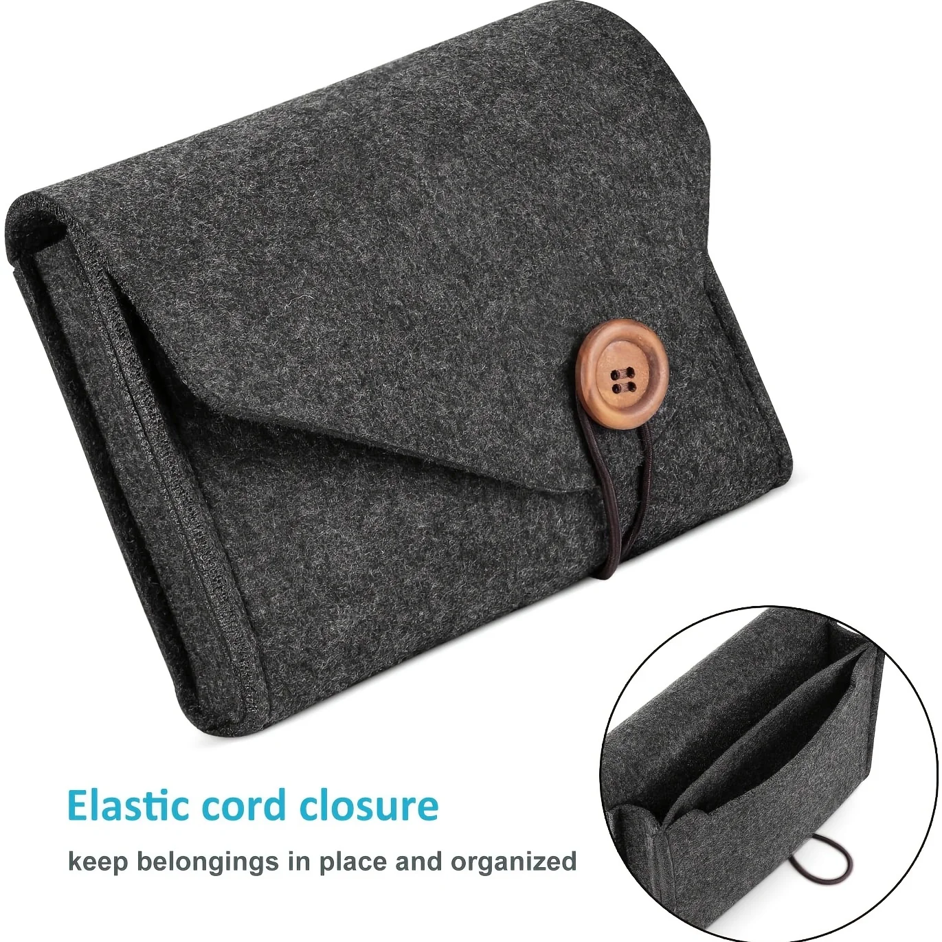 Portable Felt Cable Organizer  - Outdoor Usb Power Adapter review and price