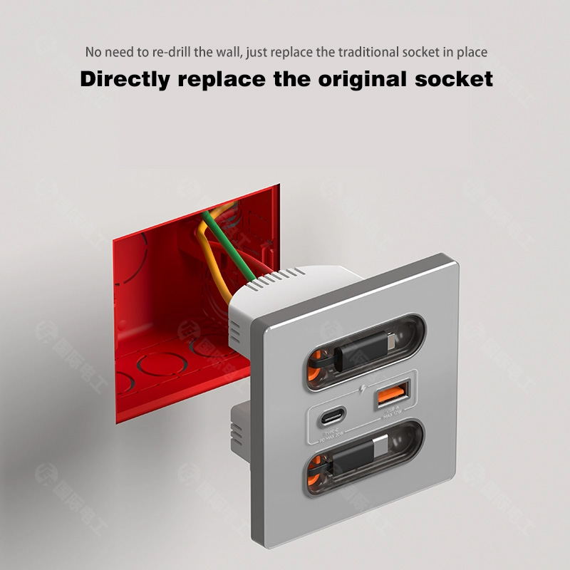 Anssin 12w Universal Wall Pane - Outdoor Usb Power Strip review and price
