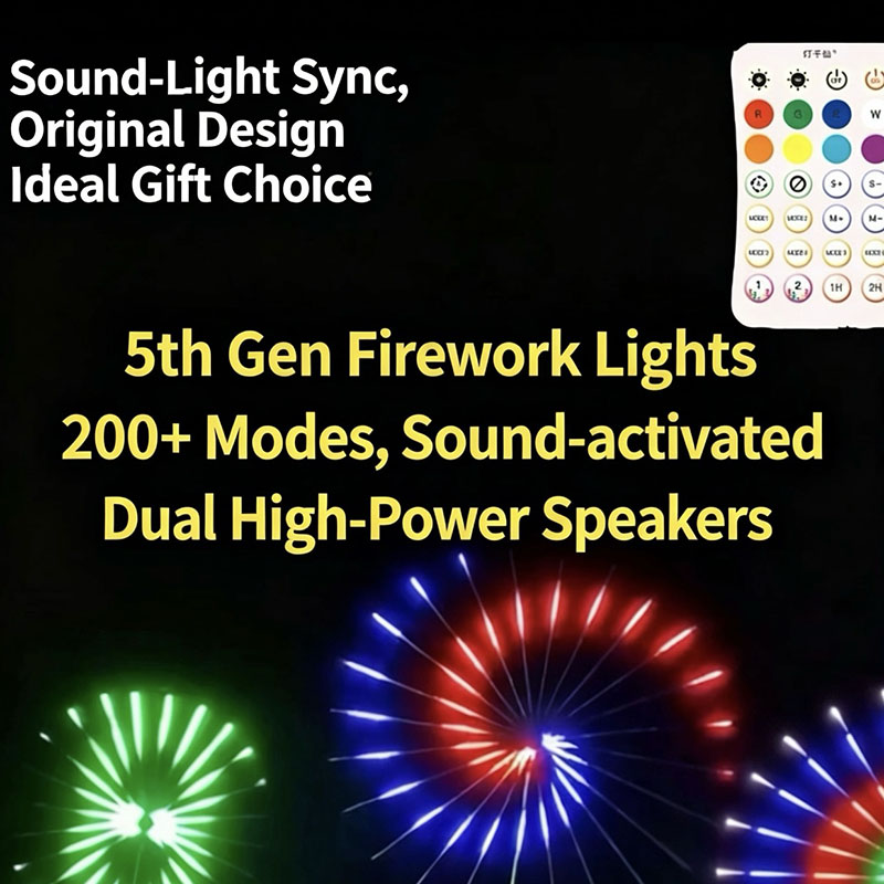 USB Powered RGBIC Firework LED - Outdoor Usb Power Strip review and price