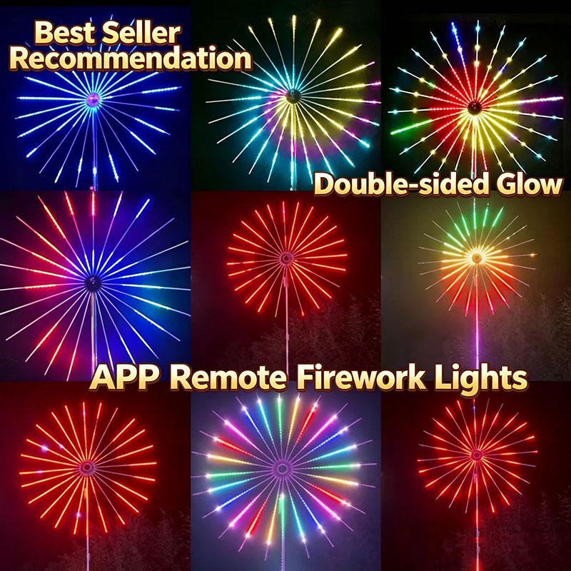 USB Powered RGBIC Firework LED - Outdoor Usb Power Strip review and price